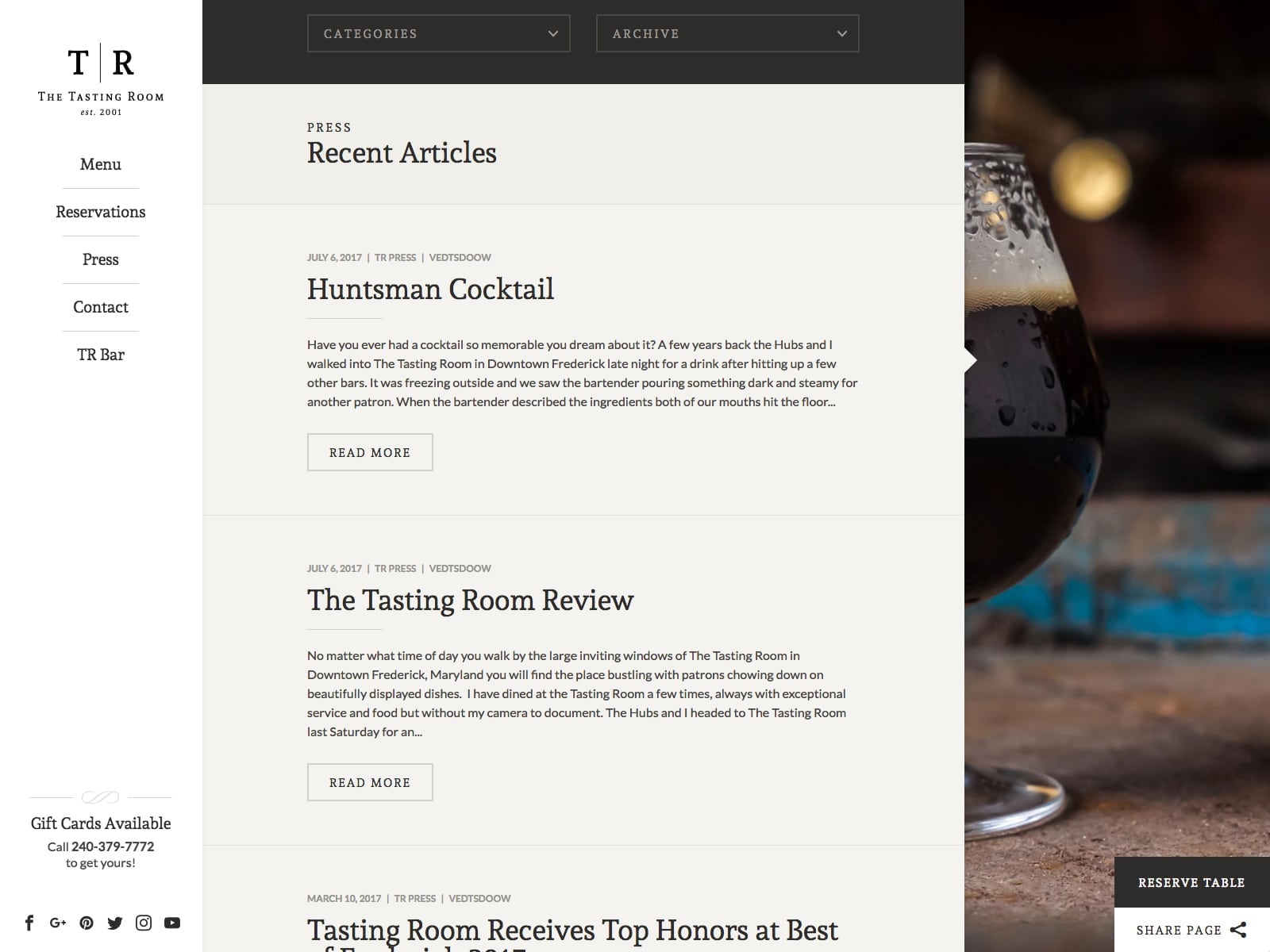 The Tasting Room